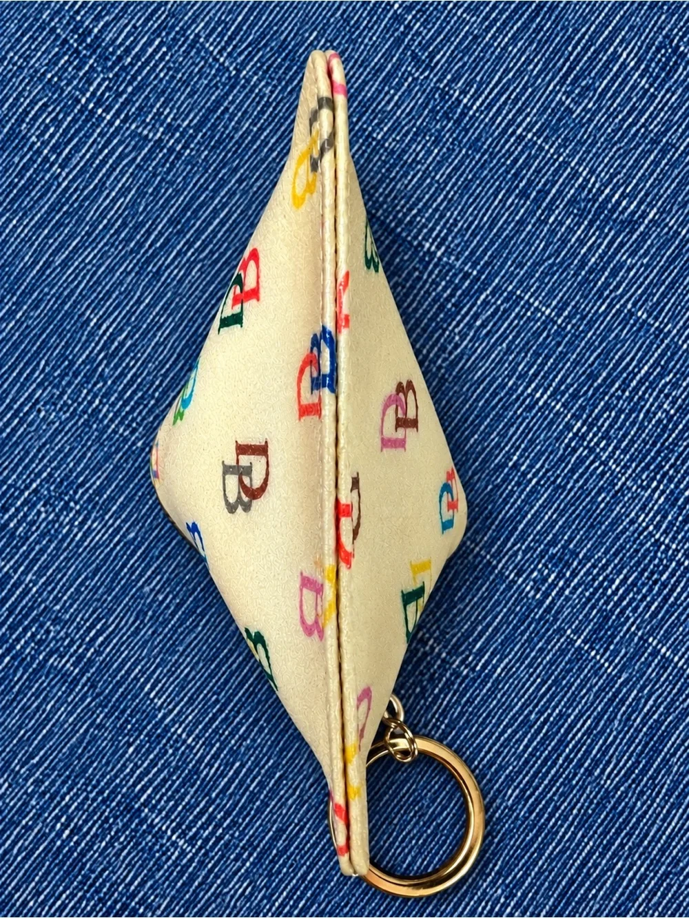 Vintage Dooney & Bourke Rainbow Coin/Key Purse